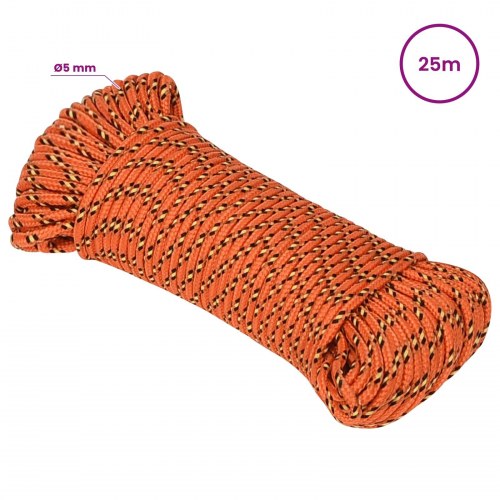 Universaltov 5 mm 25 m - orange PP