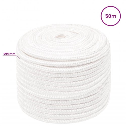 Universaltov i PP 14 mm 50 m - hvid