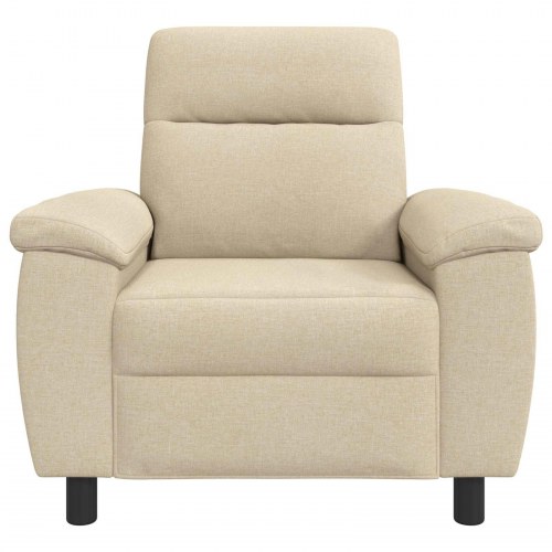 Sofa cremefarvet 95 x 90 x 95 cm - 1 person