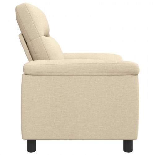 Sofa cremefarvet 95 x 90 x 95 cm - 1 person