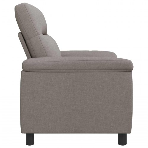 1-personers sofa gråbrun 95 x 90 x 95 cm