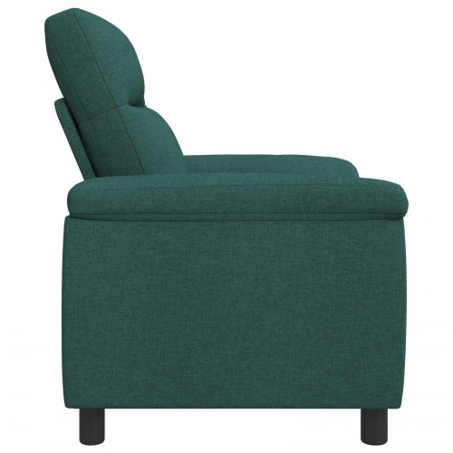 1-personers sofa mørkegrøn 95 x 90 x 95 cm