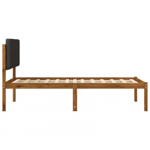 Sengestel med polstret hovedgavl - 100 x 200 cm