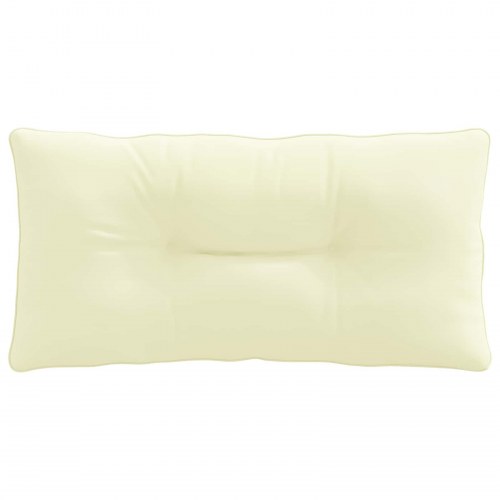Rygpude PUTTEN - cremefarvet 70 x 40 x 10 cm