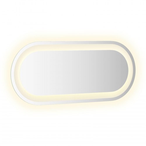 LED badeværelsesspejl - transparent 60 x 25 cm