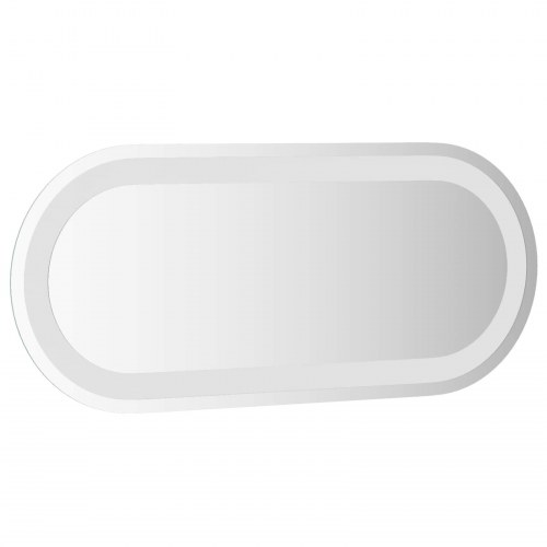 LED badeværelsesspejl - transparent 60 x 25 cm