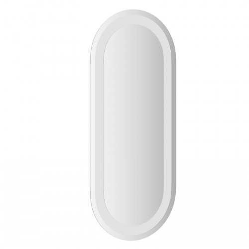 LED badeværelsesspejl - transparent 60 x 25 cm
