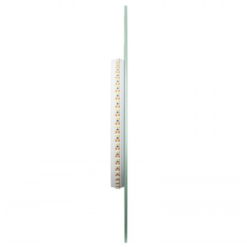 LED badeværelsesspejl - transparent 60 x 25 cm