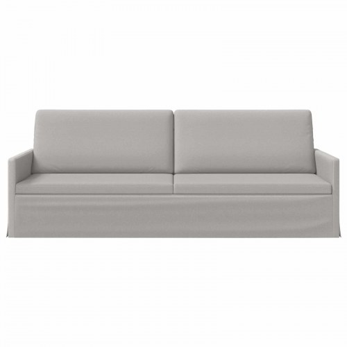 3-personers sofa i skygrå stof - 220 x 81 x 82 cm