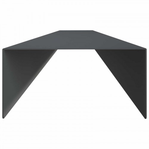 Dækprofil til havekant 10 stk. 100 x 10 x 5 cm - antracit