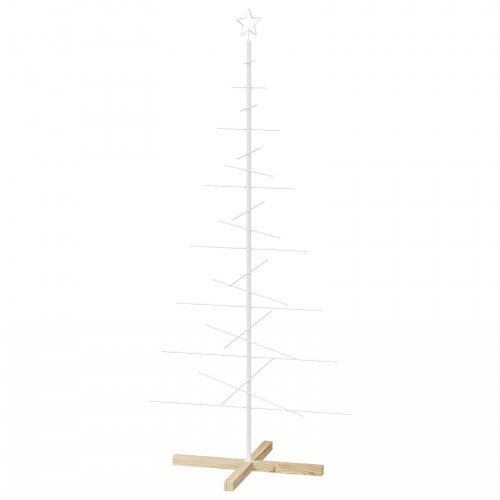 Juletræ i metal KUOPIO 180 cm - hvid