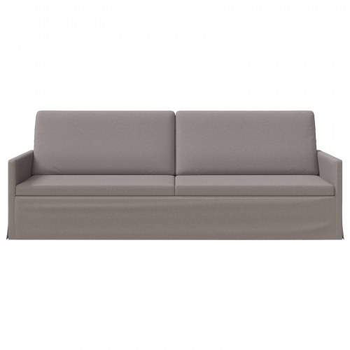 3-personers sofa - gråbrun 220 x 81 x 82 cm