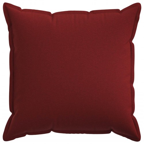 Pudebetræk HOUTEN 6 stk. vinrød 65 x 65 cm i faux linned