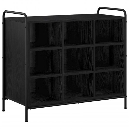 Skoskab sort eg 85 x 39,5 x 75 cm