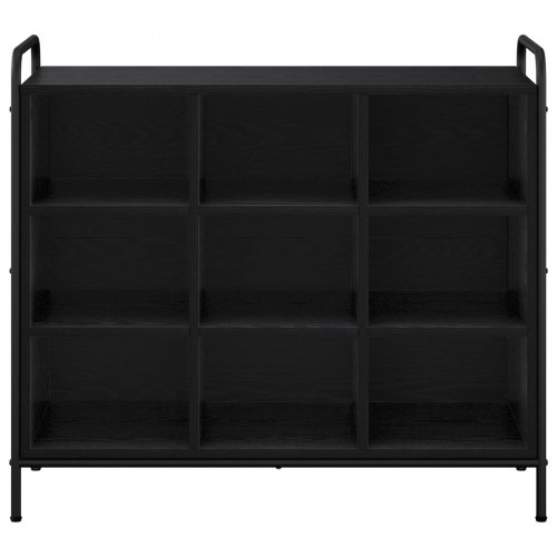 Skoskab sort eg 85 x 39,5 x 75 cm