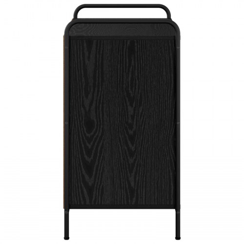 Skoskab sort eg 85 x 39,5 x 75 cm
