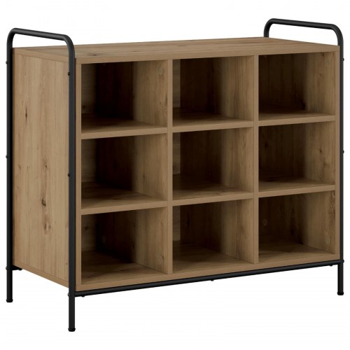 Skoskab i Artisan-eg 85 x 39,5 x 75 cm