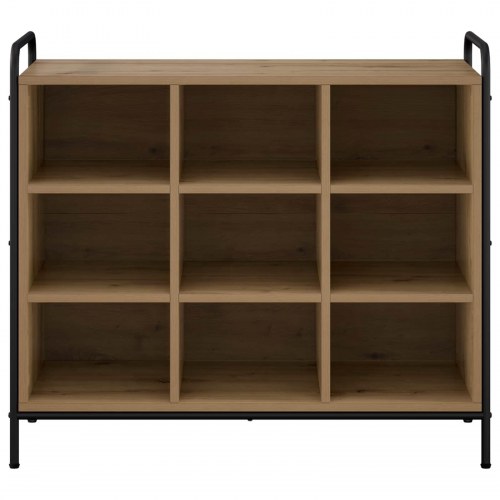 Skoskab i Artisan-eg 85 x 39,5 x 75 cm