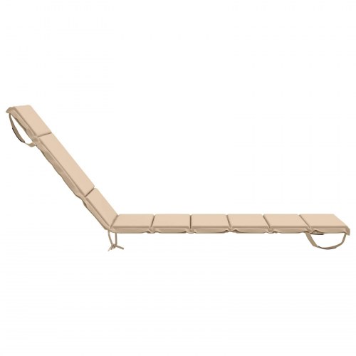 Solsengspude GEMERT - cremefarvet 200 x 50 x 3 cm