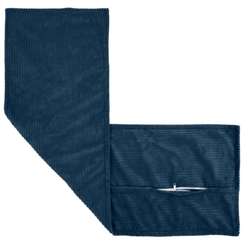 Pudebetræk HOUTEN 2 stk. - mørkeblå 40 x 145 cm