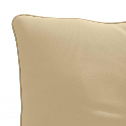 Rygpude PUTTEN beige 80 x 40 x 10 cm