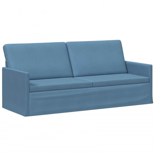 3-personers sofa - blå 190 x 81 x 82 cm