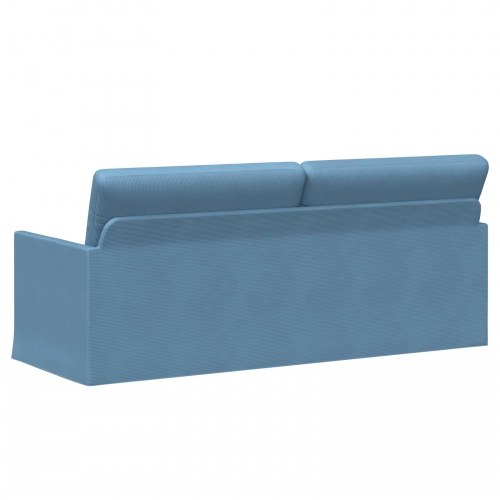 3-personers sofa - blå 190 x 81 x 82 cm