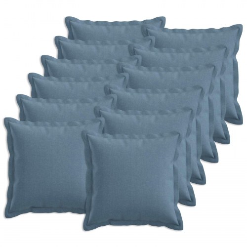 Pudebetræk HOUTEN 12 stk. - Jeans blå 50 x 50 cm