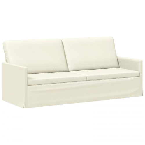 3-personers sofa cremefarvet 190 x 81 x 82 cm
