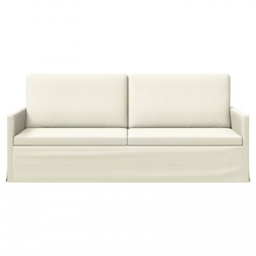 3-personers sofa cremefarvet 190 x 81 x 82 cm