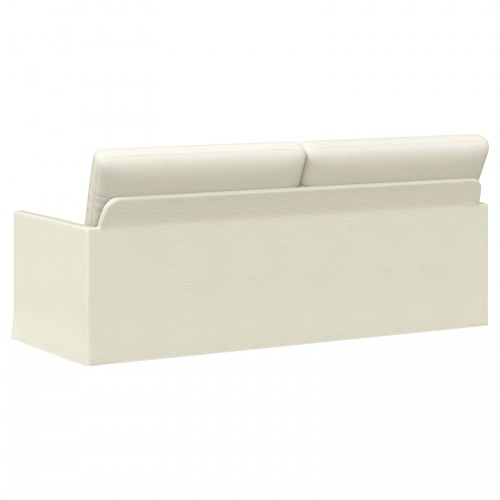 3-personers sofa cremefarvet 190 x 81 x 82 cm