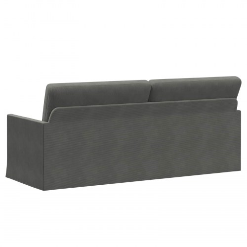3-personers sofa - mørkegrå, 190 x 81 x 82 cm
