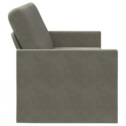 3-personers sofa - lysegrå 190 x 81 x 82 cm