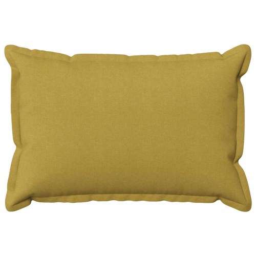 Pudebetræk HOUTEN 6 stk. lys grøn 50 x 70 cm - faux linned