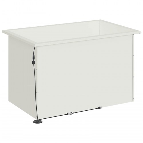 Plantekasse med LED - hvid 50 x 80 x 48 cm
