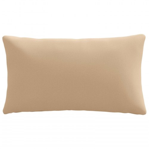 Rygpude PUTTEN - sandfarvet 70 x 40 x 15 cm