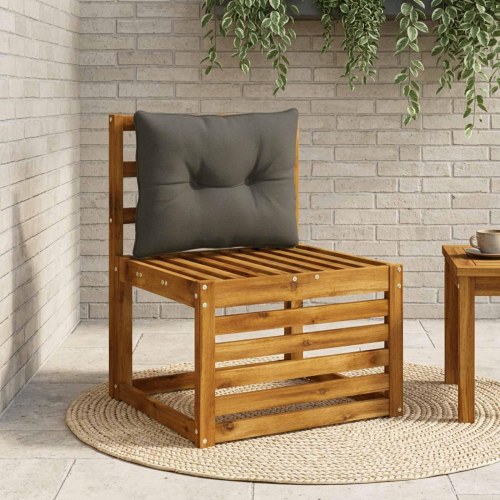Rygpude PUTTEN - antracit 60 x 40 x 10 cm