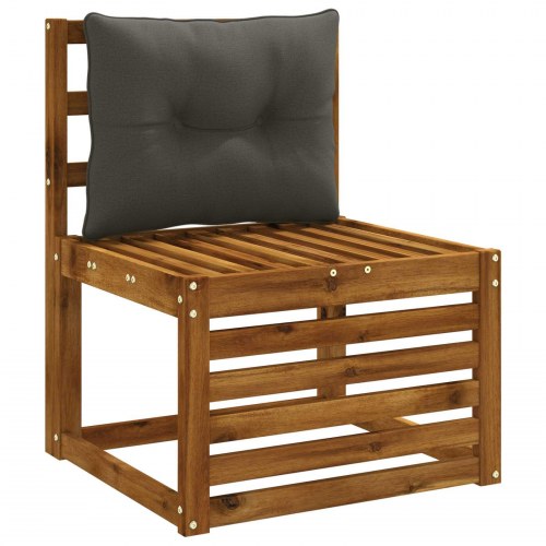 Rygpude PUTTEN - antracit 60 x 40 x 10 cm