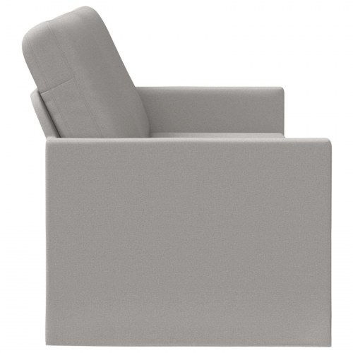 3-personers sofa i stof - skygrå, 190 x 81 x 82 cm