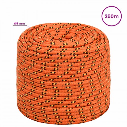 Universaltov i PP 8 mm 250 m - orange