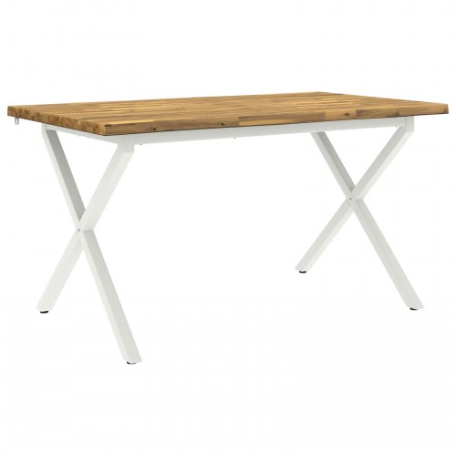 Spisebord med live edge i massivt akacietræ - 140 x 80 cm