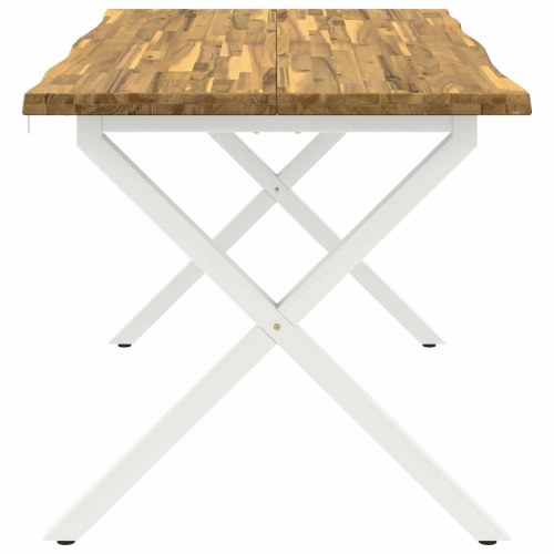 Spisebord med live edge i massivt akacietræ - 140 x 80 cm