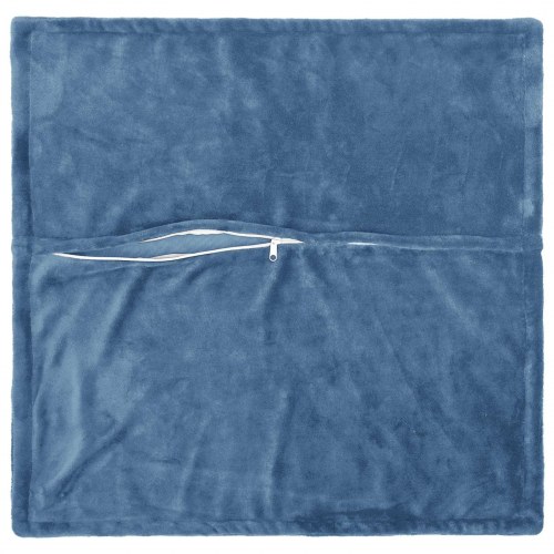 Pudebetræk HOUTEN 2 stk. i flannel - lyseblå 80 x 80 cm