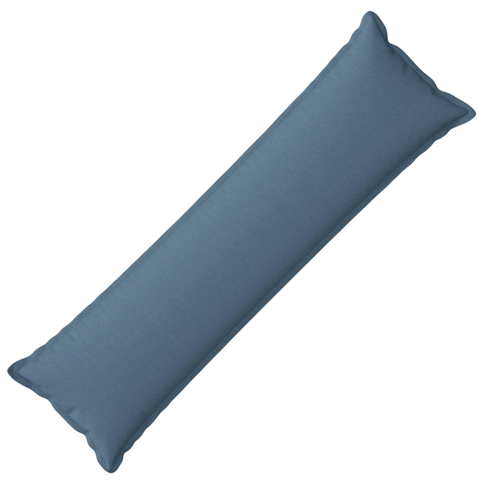 Pudebetræk HOUTEN jeansblå 40 x 145 cm - faux linned
