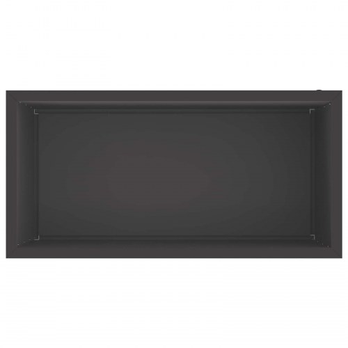 Plantekasse med LED - sort 50 x 100 x 48 cm