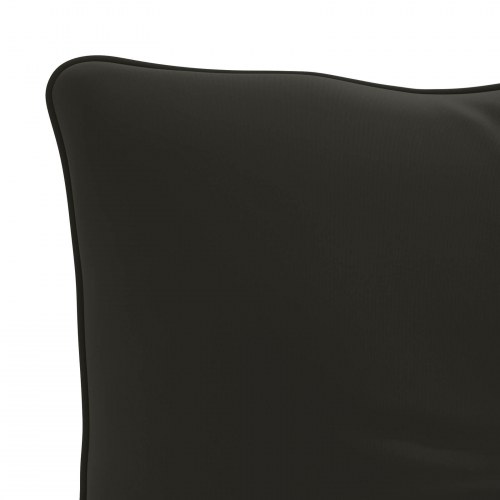 Rygpude PUTTEN sort 50 x 40 x 10 cm
