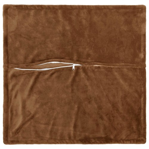 Pudebetræk 2 stk. HOUTEN lys brun 80 x 80 cm