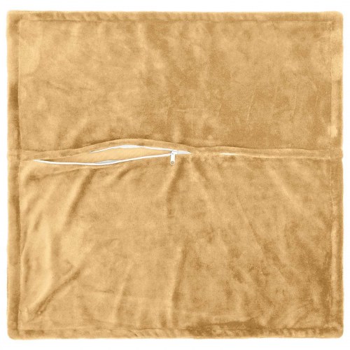 Pudebetræk HOUTEN gråbrun 80 x 80 cm flannel - 2 stk.