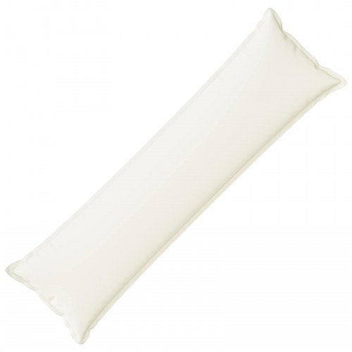 Pudebetræk HOUTEN hvid 40 x 145 cm - faux linned