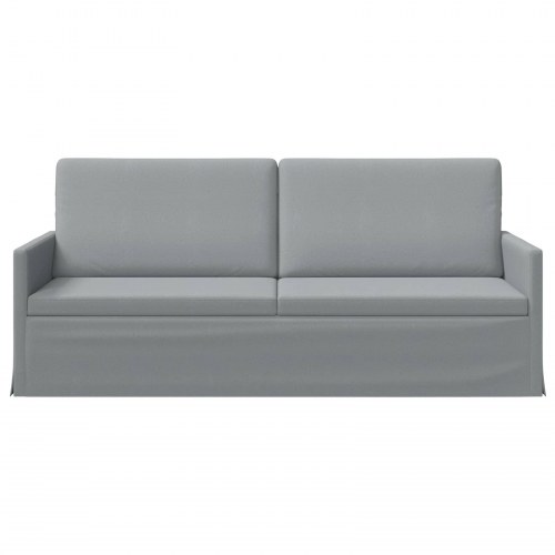 3-personers sofa lysegrå 190 x 81 x 82 cm